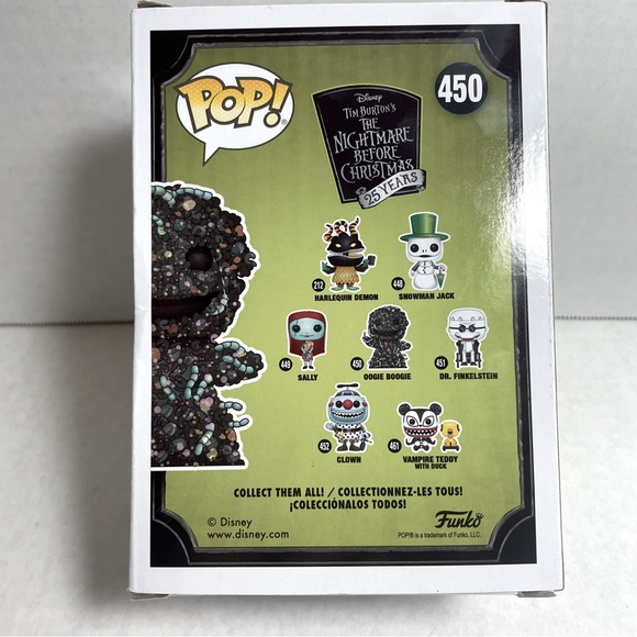 BNIB POP Disney Funko Oogie Boogie 450 - Picture 5 of 8